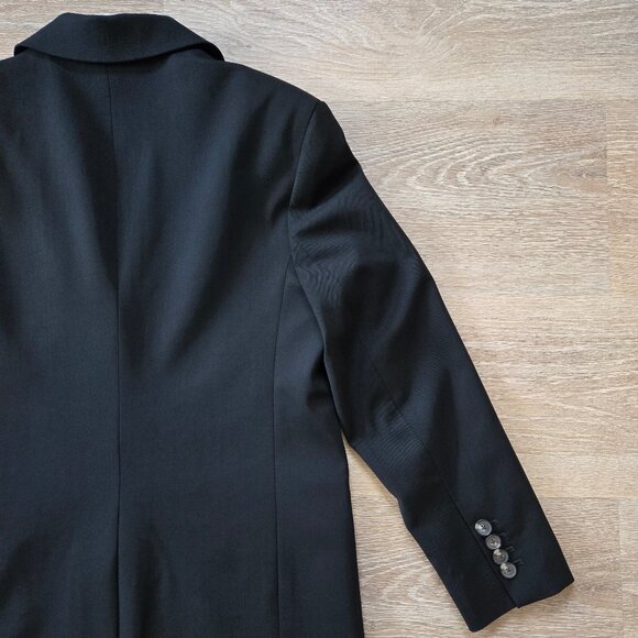 Everlane Italian Wool Blazer Oversized Fit Structured Notch Collar Size 2 NWOT - Picture 15 of 17
